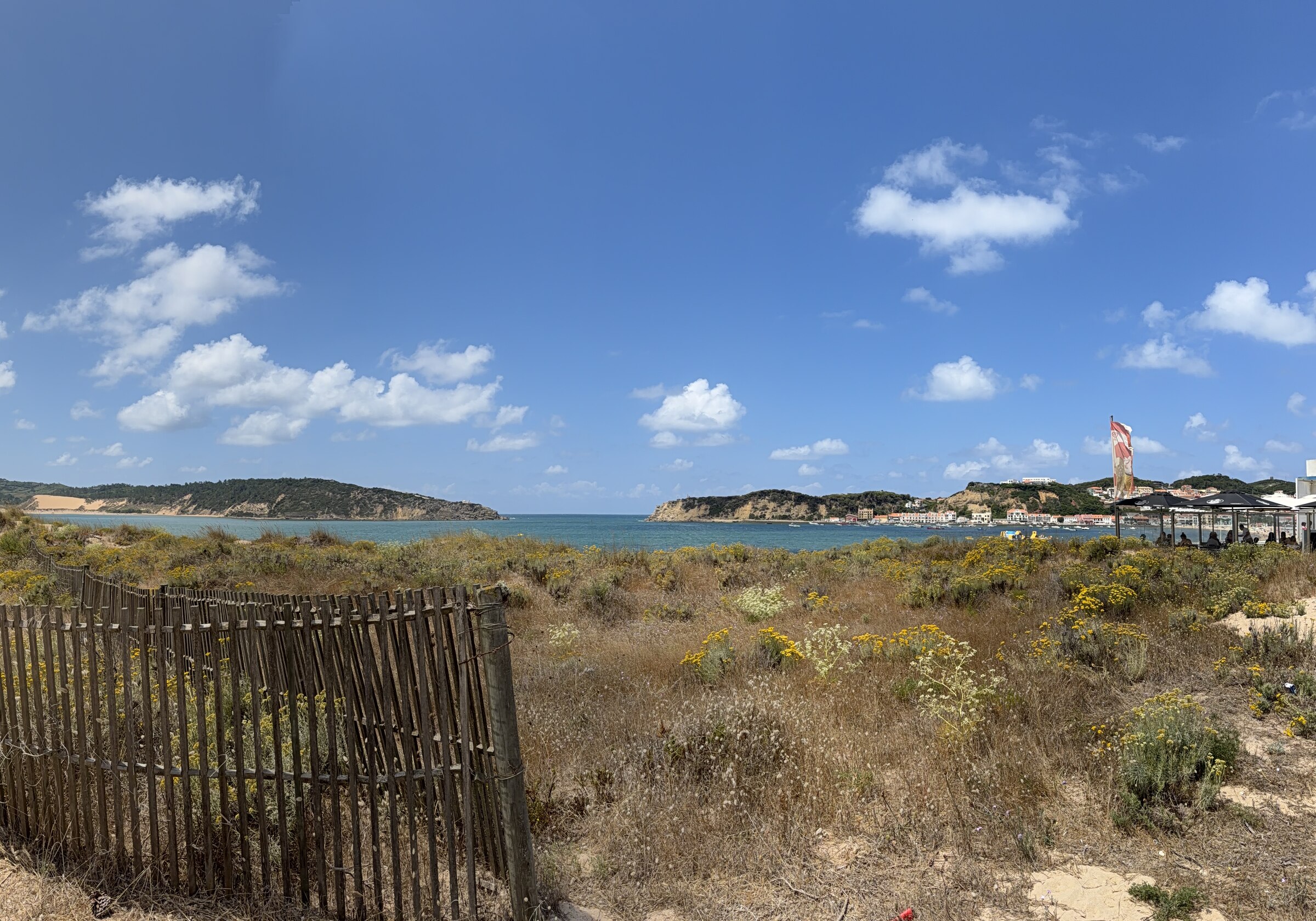 Dünen und Bucht von São Martinho do Porto