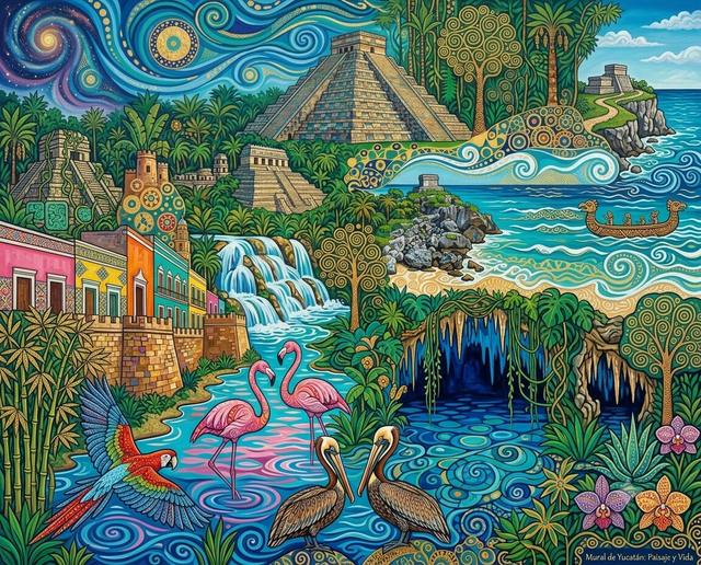 México im Stil von Klimt (2)