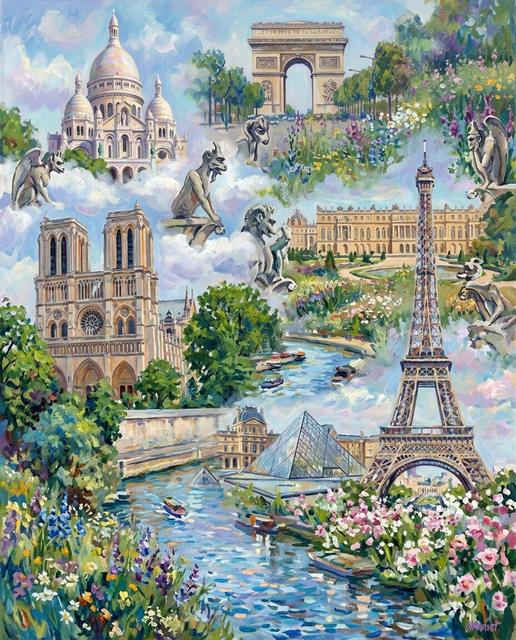 Paris im Stil von Monet