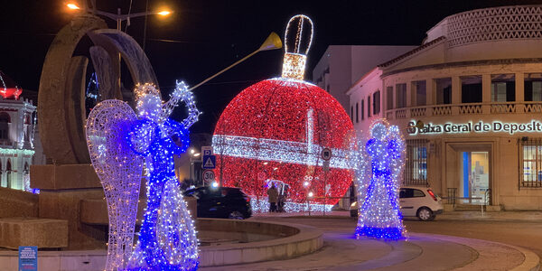 Weihnachtsstimmung in Loulé